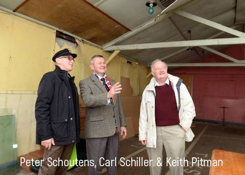 Peter Schoutens Carl Schiller and Keith Pitman - Hut 48 - 1 WAGS Ballarat