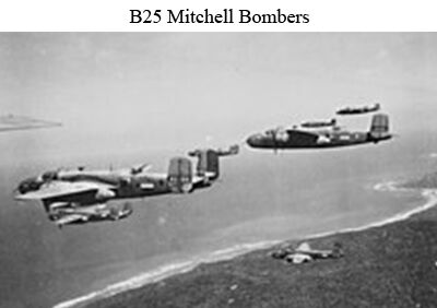 B25 Mitchell Bombers