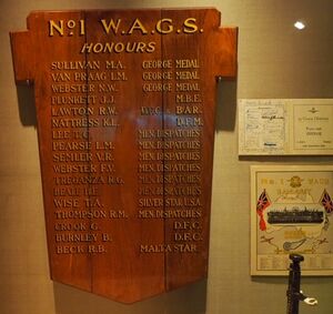 AWM Canberra 1 WAGS Display