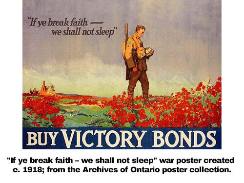 John McCrea Victory Bonds Poster