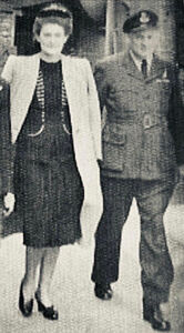Leo and his wife Margaret at the races
