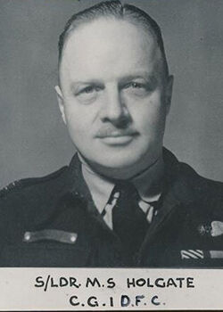 Squadron Leader Merrick Sadlier Holgate DFC