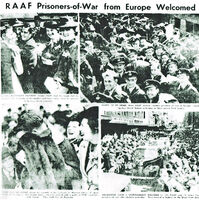 Ex RAAF POWs Welcomed Home 11 September 1945 Trove