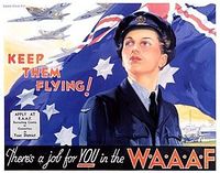 W.A.A.A.F. Recruiting Poster