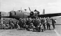 Wellington Bomber and crew 149 squadron 1940