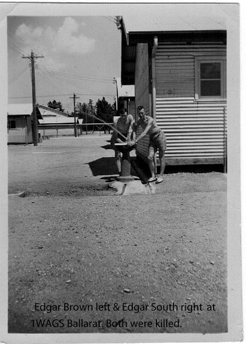 1WAGS - BROWN Edgar Harold - Service Number 401024 [1WAGS Ballarat]