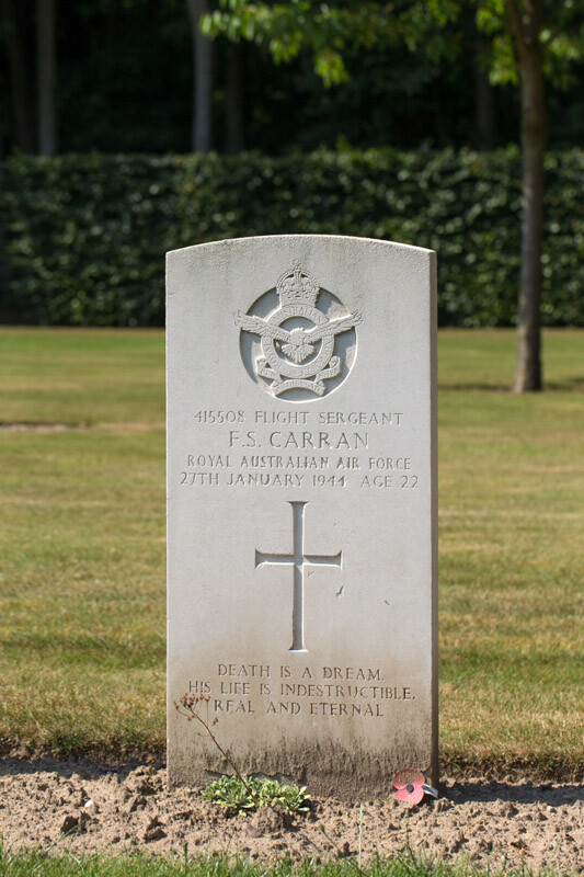 1 WAGS - CARRAN Frederick Sydney - 415508 Grave