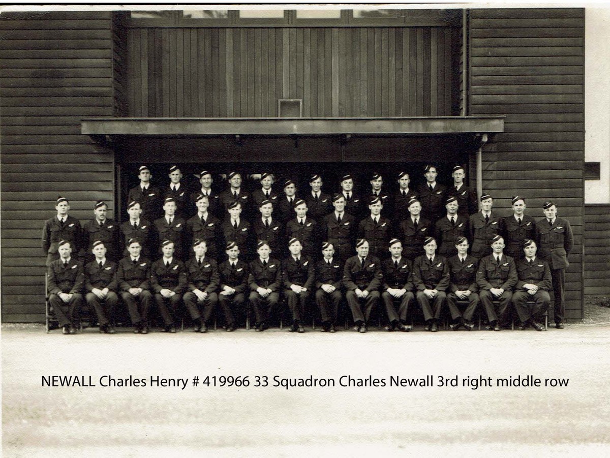1 WAGS - NEWALL Charles Henry - 419966 [33 Squadron]