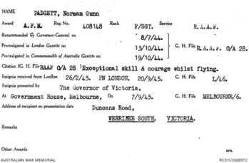 1 WAGS - PADGETT Norman Gunn - 408148 Citation