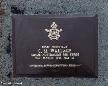 1WAGS - WALLACE C.M - Service Number 38377 