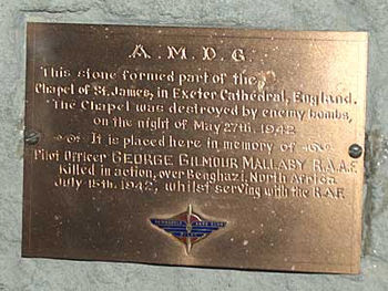 1WAGS - MALLABY George Gilmour - Service Number 402092 (Plaque_edited-1)