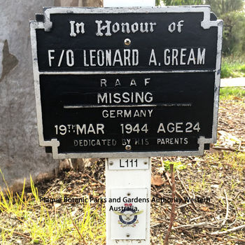 GREAM, Leonard Arthur - Service Number 406618 | 1WAGS Ballarat