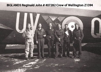 BIGLANDS, Reginald John - Service Number 407282 | 1WAGS Ballarat