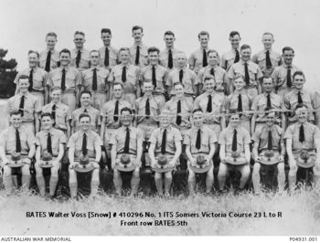 BATES, Walter Voss [Snow] - Service Number 410296 | 1WAGS Ballarat