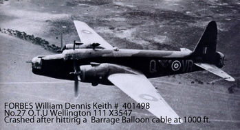 FORBES, William Dennis Keith - Service Number 401498 | 1WAGS Ballarat